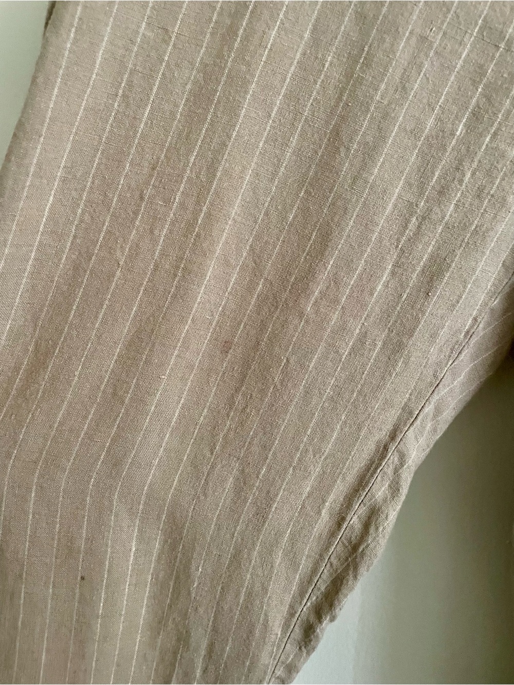 🦘Daniel Cremieux Men's Tan Pinstripe Pants 🦘 - Picture 4 of 8